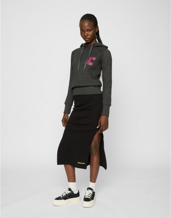 Ladies Waiting For Friday Hoody charcoal XS