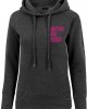 Ladies Waiting For Friday Hoody charcoal XS