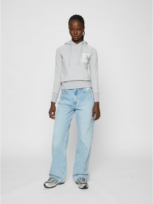 Ladies Waiting For Friday Hoody grey XS