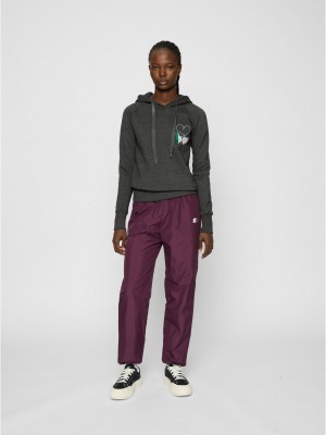 Damen Ladies Kicks Love EMB Hoody charcoal XS