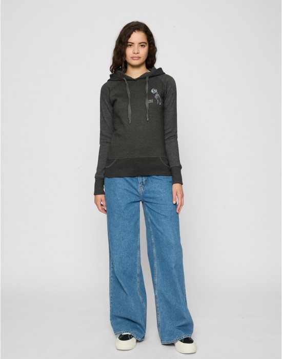 Ladies Only Love Hoody charcoal XS