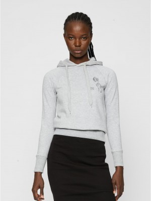 Ladies Only Love Hoody grey XS