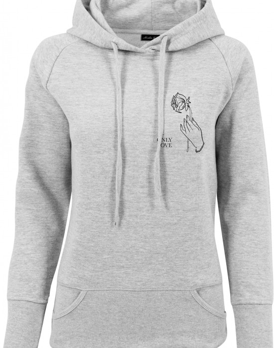 Ladies Only Love Hoody grey XS