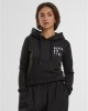 Ladies Never On Time  Hoody black XS