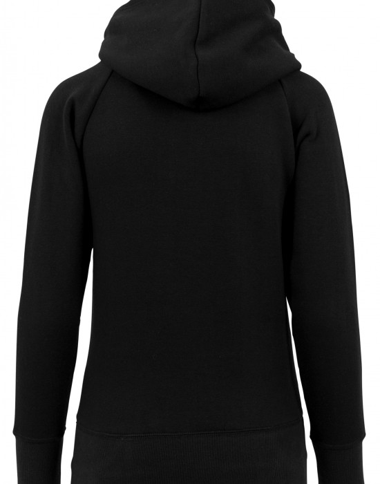 Ladies Never On Time  Hoody black XS