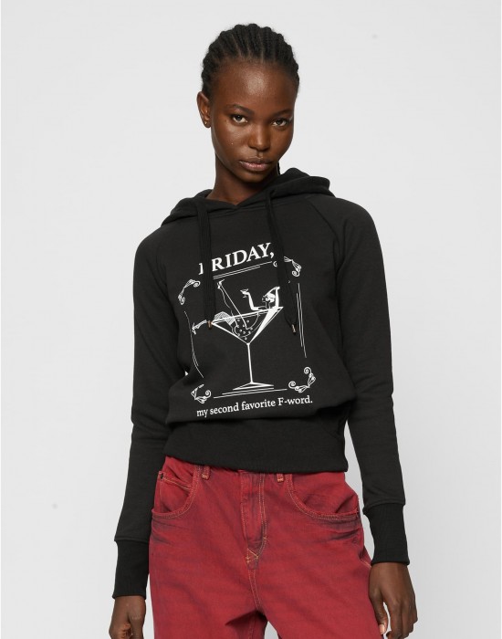 Ladies F-Word Hoody black XS