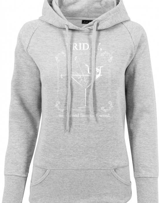 Ladies F-Word Hoody grey XS