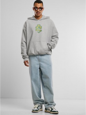 Old Irish Mob Ultraheavy Oversize Hoody grey XXL