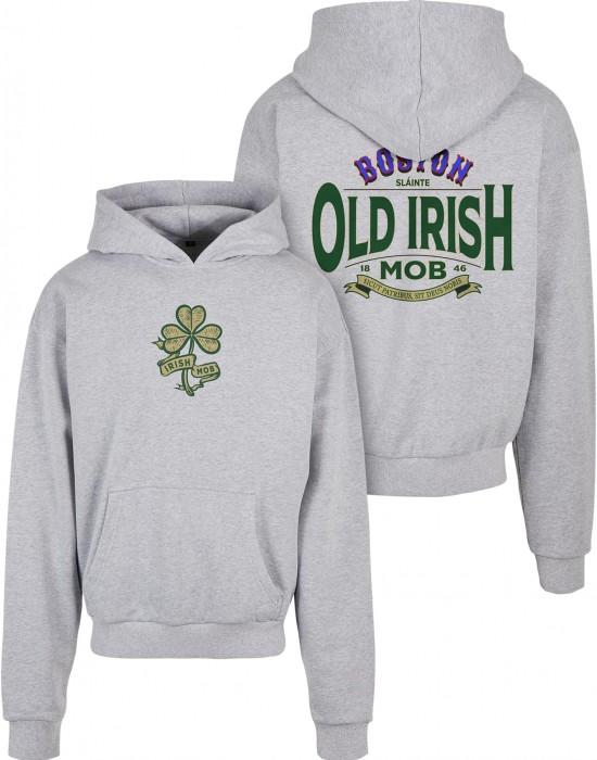 Old Irish Mob Ultraheavy Oversize Hoody grey XXL Old Irish Mob Ultraheavy Oversize Hoody grey XXL