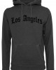 Los Angeles Wording Hoody charcoal XS Los Angeles Wording Hoody charcoal XS