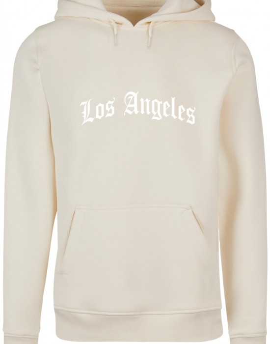 Los Angeles Wording Hoody whitesand XXL Los Angeles Wording Hoody whitesand XXL