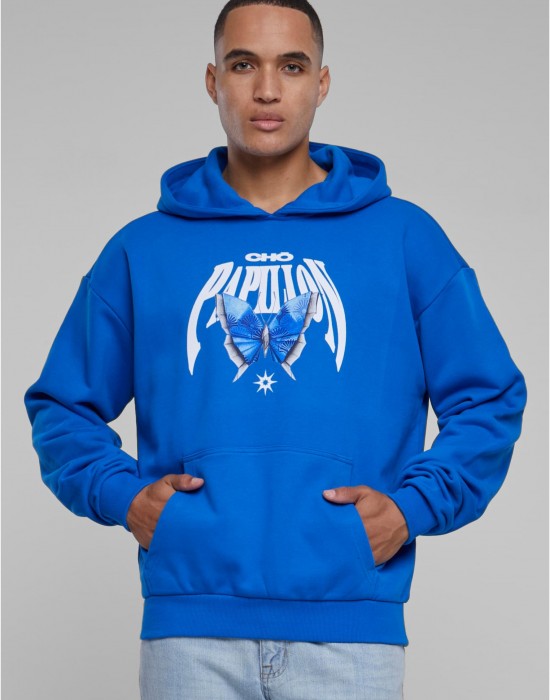 Origami Heavy Oversize Hoodie cobaltblue XXL Origami Heavy Oversize Hoodie cobaltblue XXL