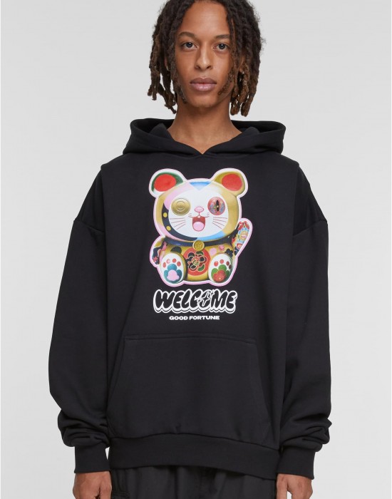 Welcome Cat Ulrta Heavy Oversize Hoodie black XXL Welcome Cat Ulrta Heavy Oversize Hoodie black XXL