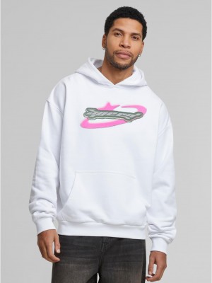 Speed Logo Hoodie white XXL