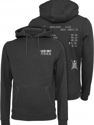 Cash Only Hoody charcoal XS