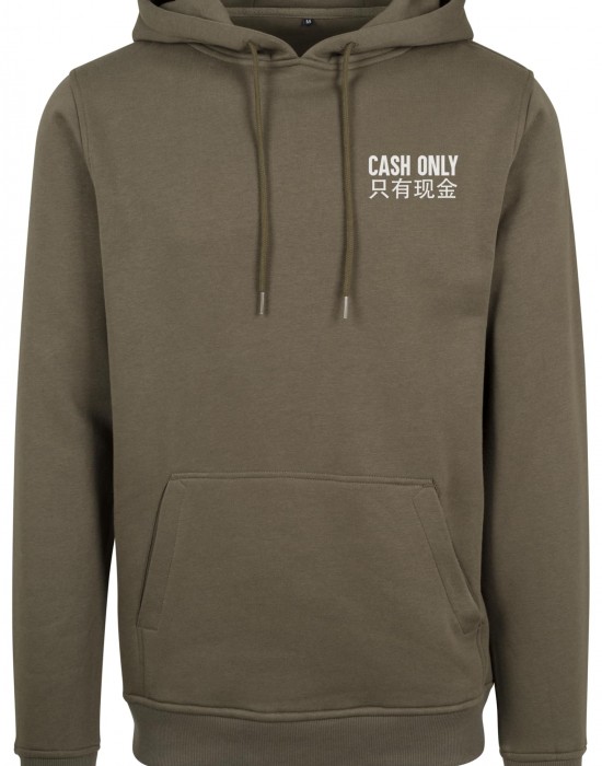 Cash Only Hoody olive XS