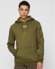 Lost Youth Rose Hoody olive XS Lost Youth Rose Hoody olive XS