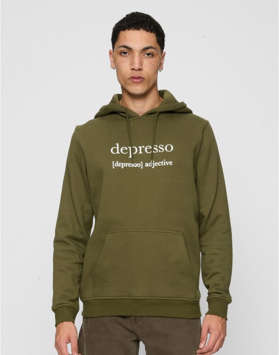 Depresso Hoody olive XS Depresso Hoody olive XS