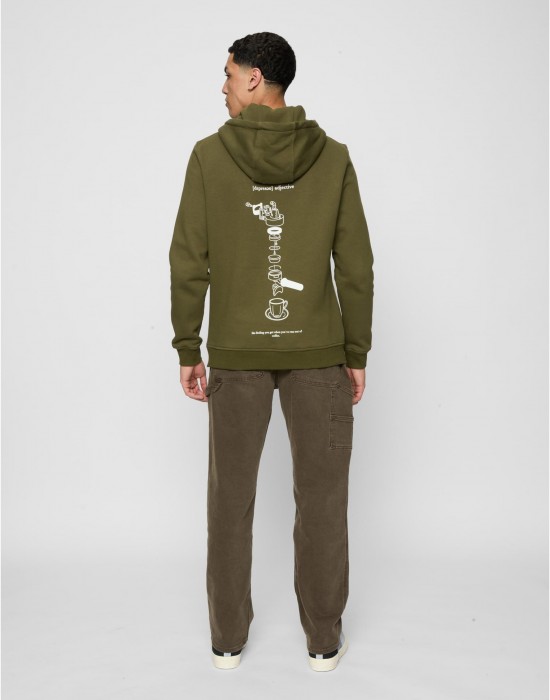 Depresso Hoody olive XS Depresso Hoody olive XS