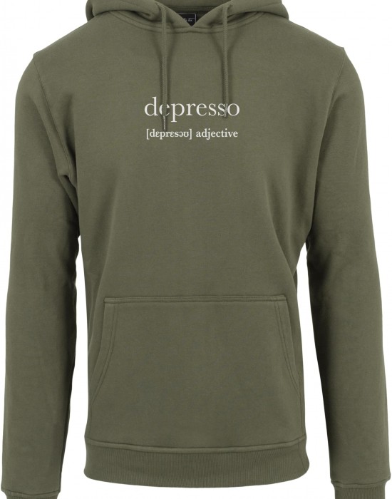 Depresso Hoody olive XS Depresso Hoody olive XS