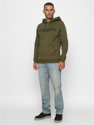 Compton Hoody olive XXL