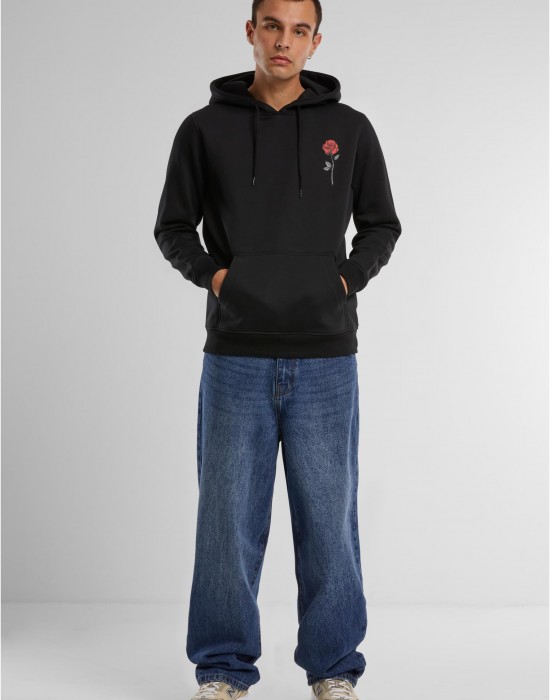 Wild Rose Hoody black XXL