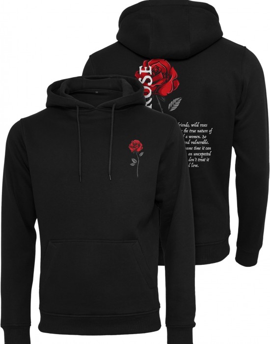 Wild Rose Hoody black XXL