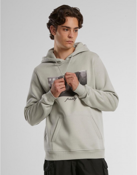 Pray Hoody lightasphalt XXL