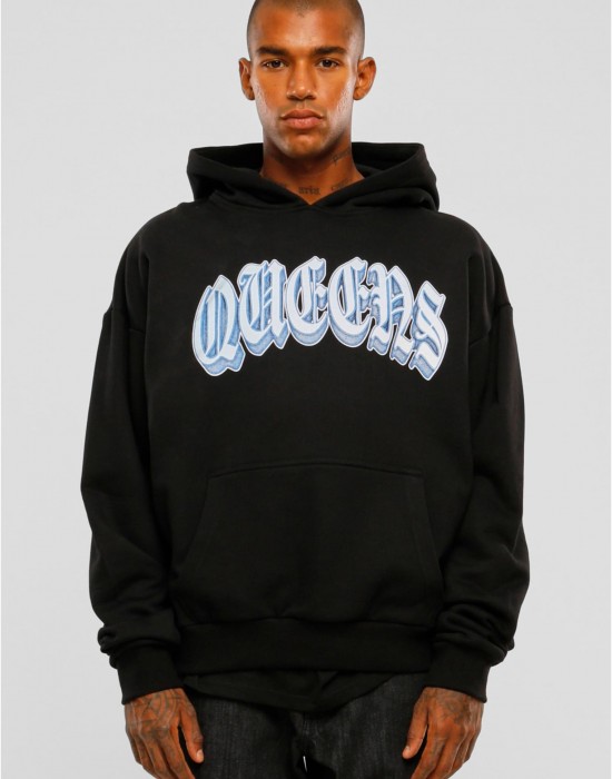 Queens Ultra Heavy Oversize Hoody black XXL Queens Ultra Heavy Oversize Hoody black XXL
