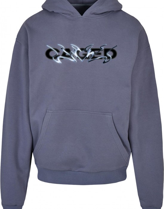 Cagedchrome Ultra Heavy Oversize Hoodie vintageblue XXL Cagedchrome Ultra Heavy Oversize Hoodie vintageblue XXL