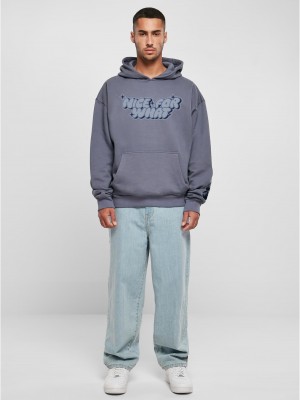 Nice for what Ultra Heavy Oversize Hoodie vintageblue XXL