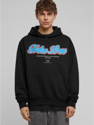 F*ke L*ve Ultra Heavy Oversize Hoodie black XXL