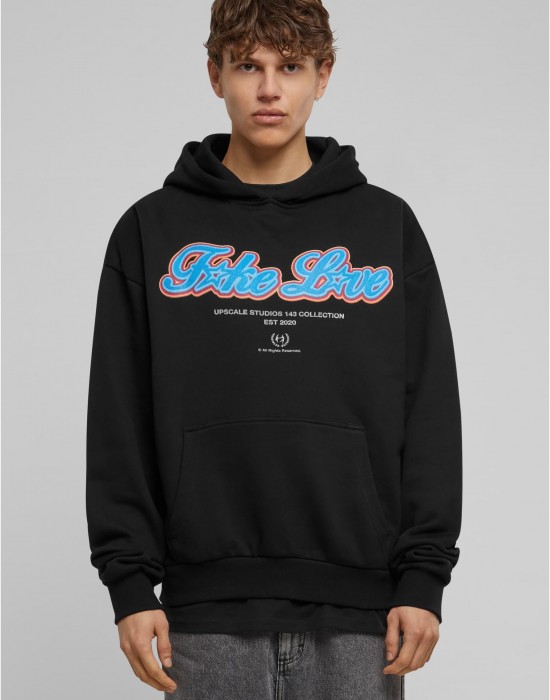 F*ke L*ve Ultra Heavy Oversize Hoodie black XXL F*ke L*ve Ultra Heavy Oversize Hoodie black XXL