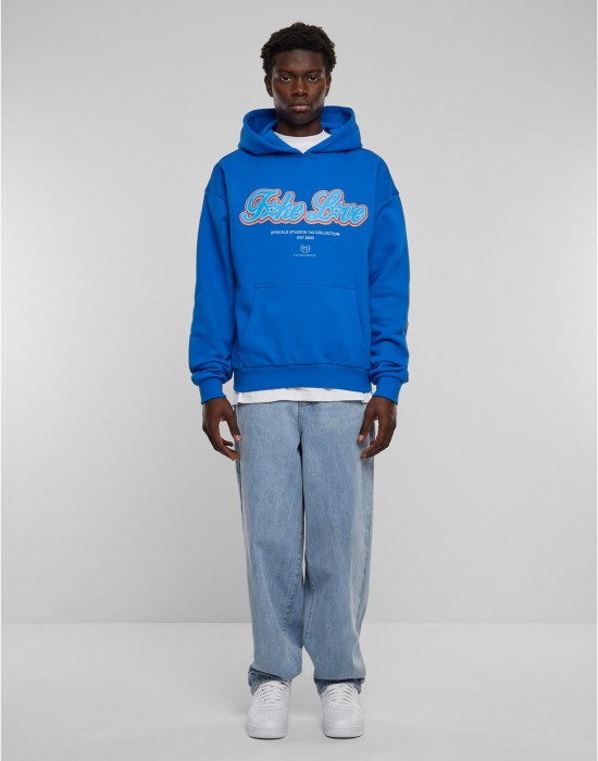 F*ke L*ve Ultra Heavy Oversize Hoodie cobalt blue XXL F*ke L*ve Ultra Heavy Oversize Hoodie cobalt blue XXL