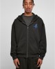 Grid Head Butterfly Oversize Zip Hoody black XXL