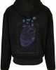 Grid Head Butterfly Oversize Zip Hoody black XXL