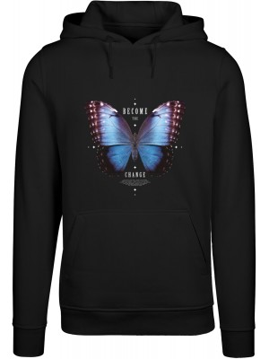Become The Change Butterfly Hoody black XXL