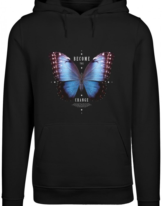 Become The Change Butterfly Hoody black XXL Become The Change Butterfly Hoody black XXL
