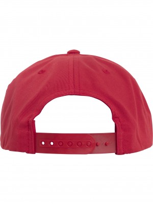 Шапка с козирка в червено Pro-Style Twill Snapback Youth Cap 