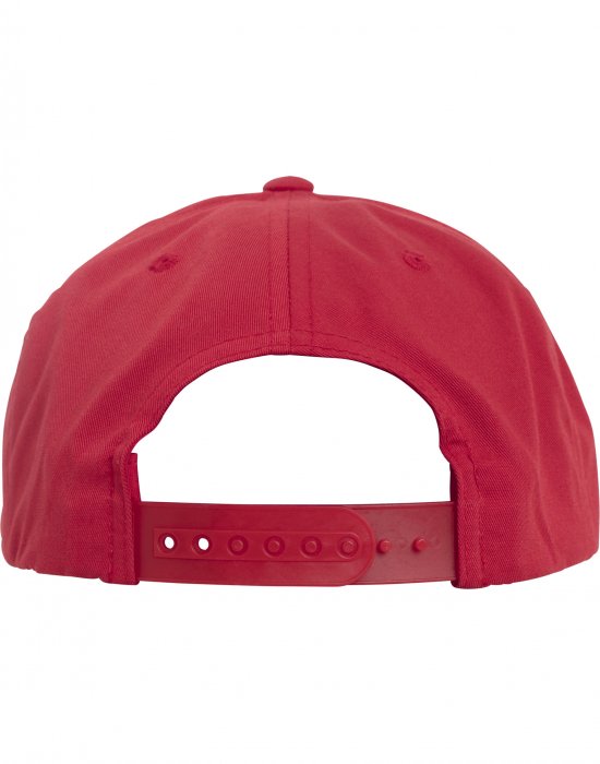 Шапка с козирка в червено Pro-Style Twill Snapback Youth Cap, Urban Classics, Шапки с козирка - Complex.bg