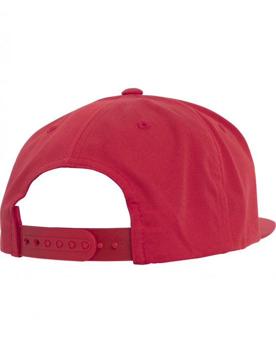 Шапка с козирка в червено Pro-Style Twill Snapback Youth Cap, Urban Classics, Шапки с козирка - Complex.bg