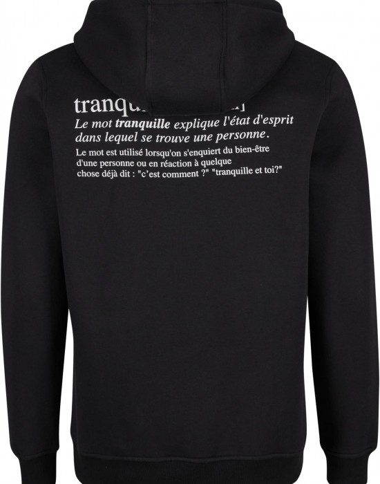 Tranquille Hoody black XXL