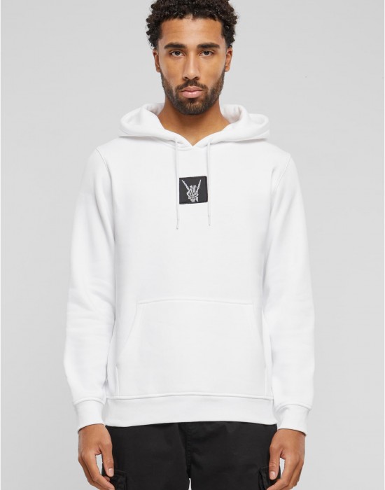 Skelett Patch Hoody white XXL Skelett Patch Hoody white XXL