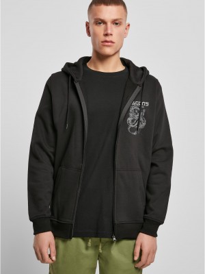 Dragons Never Die Heavy Zip Hoody black XXL