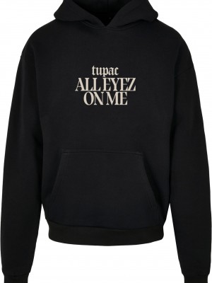 2Pac All Eyez on me Tracklist Ultra Heavy Oversize Hoodie black XXL