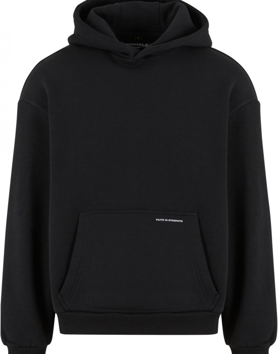 Faith Is Strength Fluffy Hoody black XXL