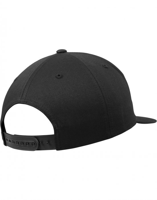 Шапка с козирка в черно Unstructured 5-Panel Snapback, Urban Classics, Шапки с козирка - Complex.bg