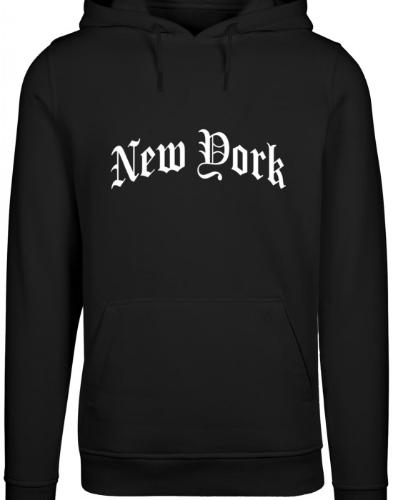 New York Wording Hoody black XXL