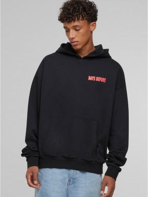 Days Before Overize Hoody black XXL