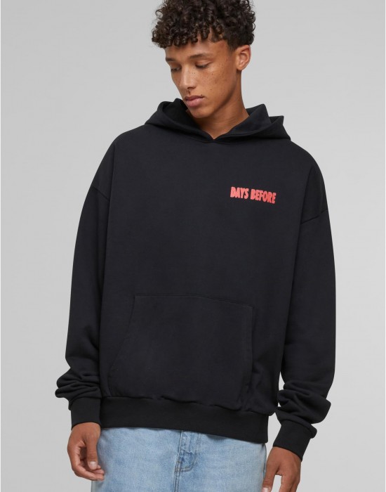 Days Before Overize Hoody black XXL